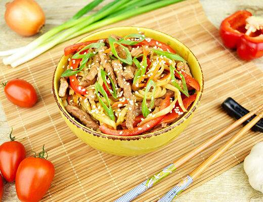 Палки-Скалки - Удон со свининой