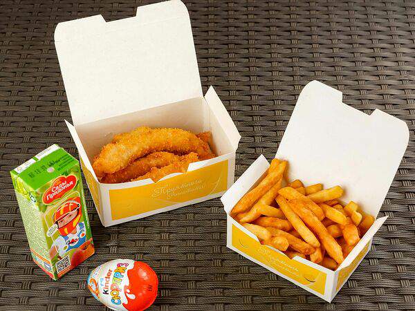 Гурмания - Детское меню (фри, куриное филе)