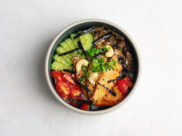 Здрасте кафе - Поке с курицей