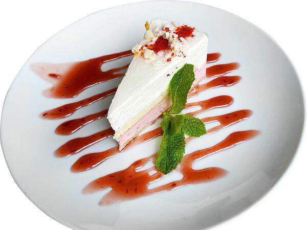 The Peashem - Клубнично-творожный пирог