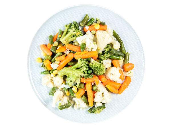 Мандарин - Овощи-микс на пару