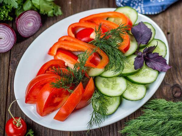 Хинкали & Хачапури - Ассорти из овощей