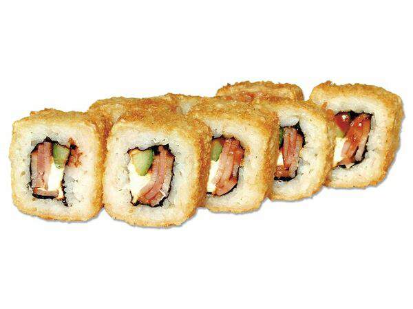 Джаз пицца - Бекон барбекю темпура ролл