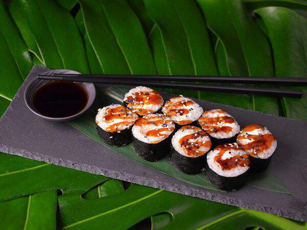 Дочь самурая - Сливочный с угрем и омлетом