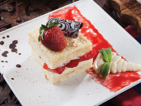 Чайхана Павлин-Мавлин - Десерт Наполеон