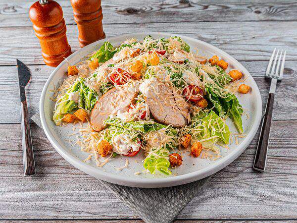 Ресторан Емеля - Цезарь с курицей