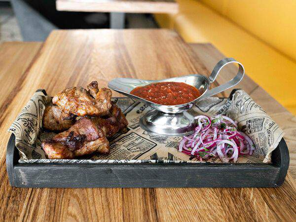 Мястория - Шашлык из cвинoй шеи (фермерское мясо)