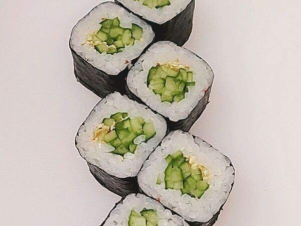 Шашлык-пикник - Мини-ролл с огурцом