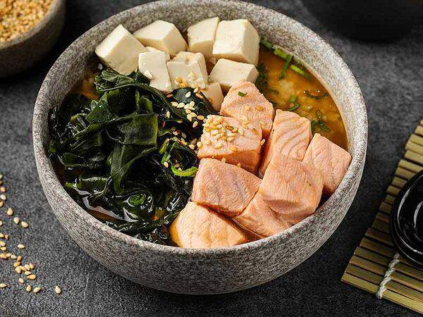 Mr Tigay - Мисо суп с лососем