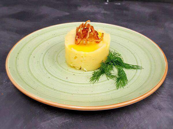 Milk - Картофельное пюре с луком фри