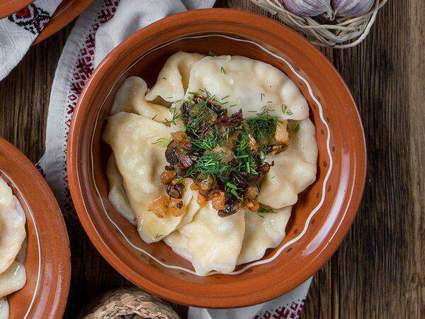 Корчма Хуторок - Вареники с картофелем