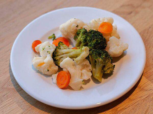 Калининградская столовая - Овощи на пару