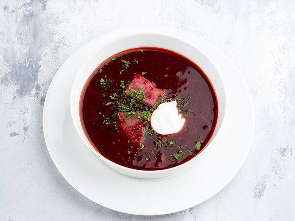 Парк Культуры Галерея вкуса - Борщ с мясом бычка