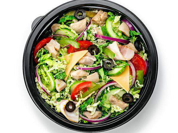 Subway - Салат Курица и бекон мелт