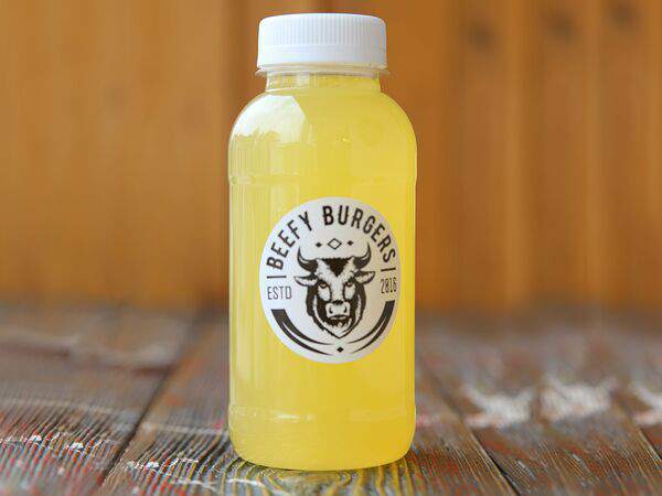 Beefy burgers - Апельсиновый напиток