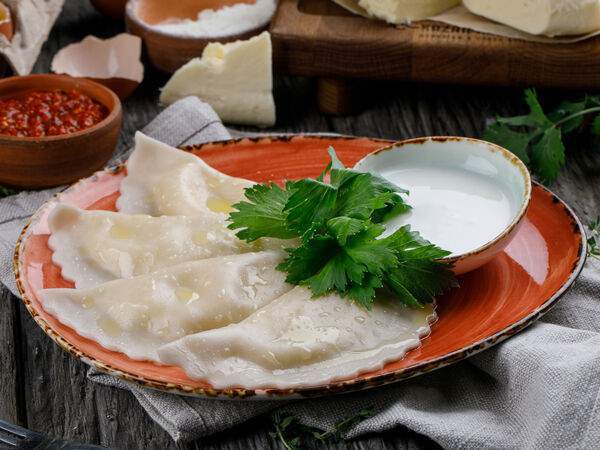 Казан Мангал Kazan Mangal - Квари со шпинатом