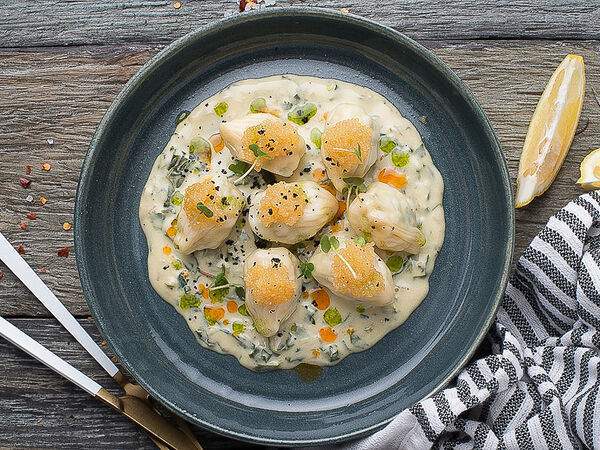 Пряности & Радости - Патара хинкали со щукой и щучьей икрой