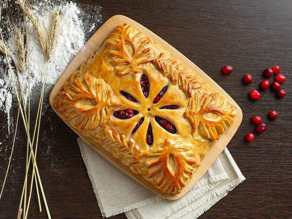 Пироги всем - Русский пирог Клюква