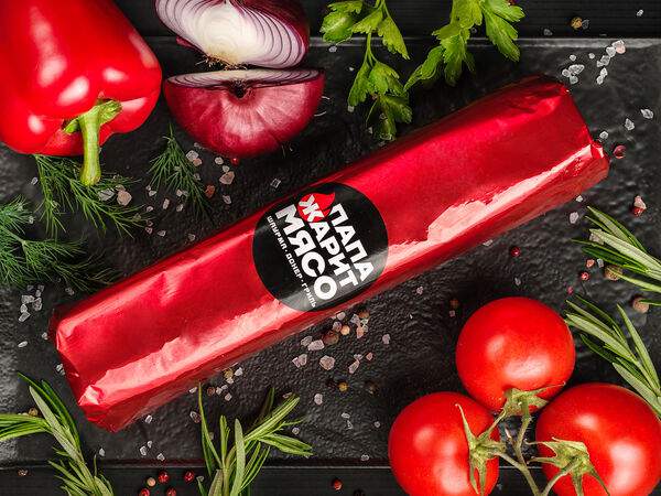 Папа жарит мясо - Папина шаурма с говядиной Xl