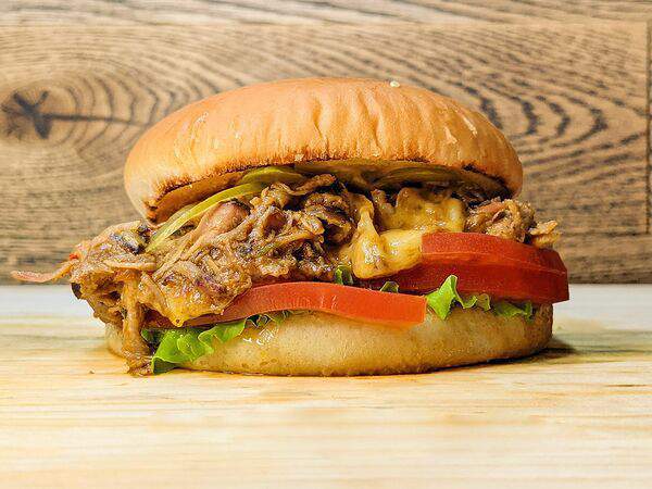 Реберная Промясо - Бургер Рваная свинина