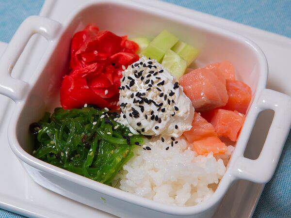 Акварель - Поке с лососем