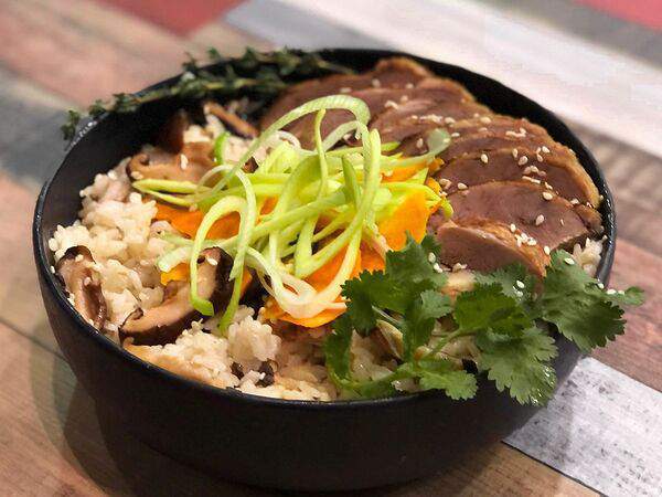 Лапша и утка Фо Бо - Фирменное ризотто с уткой