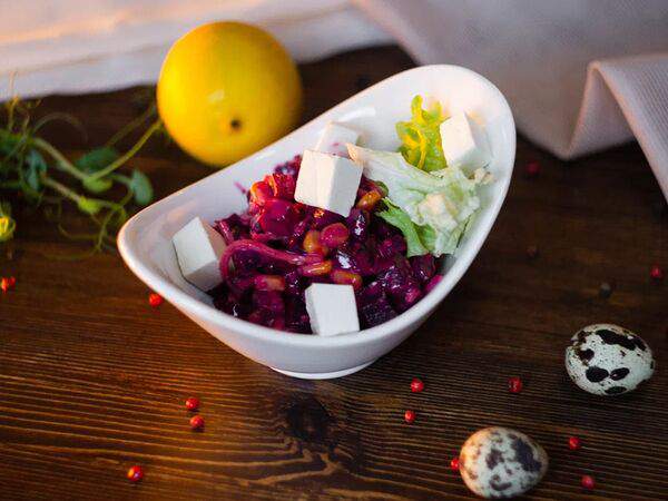 Темерницкий - Салат со свеклой и сыром тофу