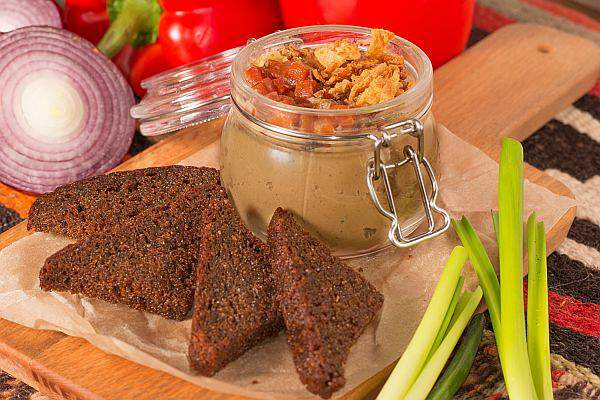 Мушмула - Паштет из куриной печени