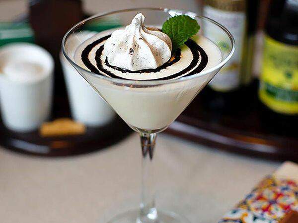 Basilico - Панна котта с шоколадом