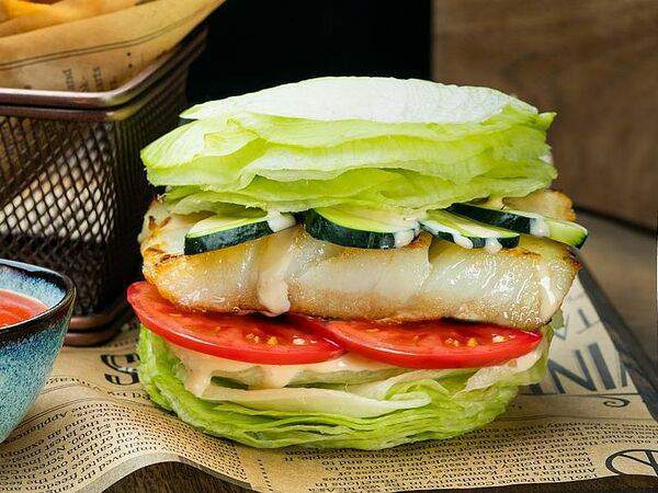 Рыбная мануфактура №1 - Фитнес бургер