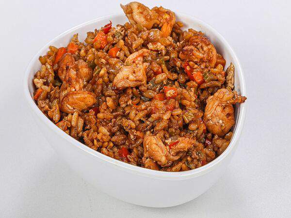 Tai bai - Рис с креветками