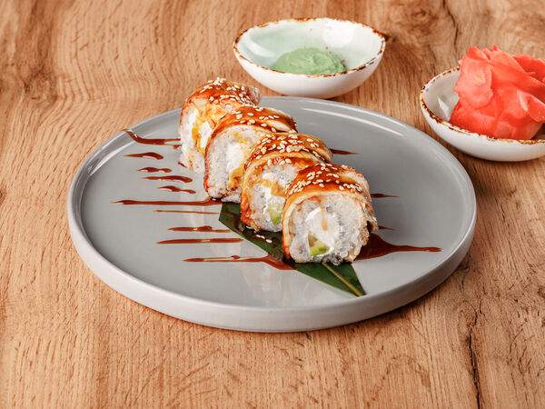 Кафе AZIAT - Ролл Филадельфия унаги