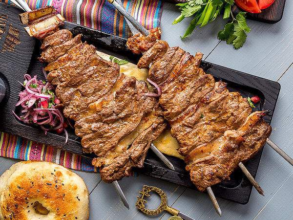 Чайхана neft lounge - Уч-панжа из баранины