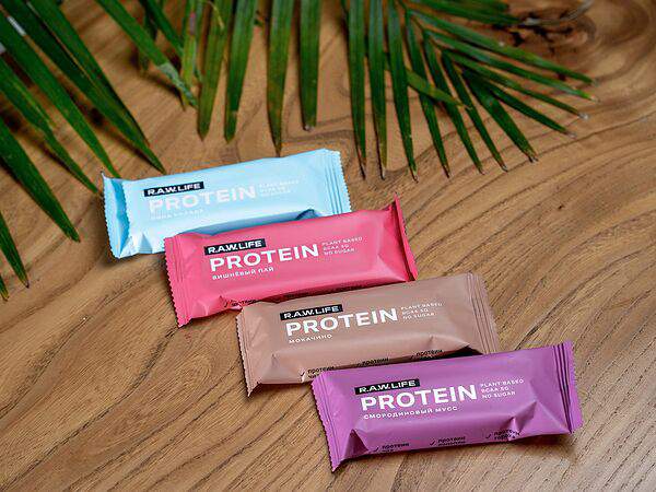 Waves - Батончик Raw life Protein