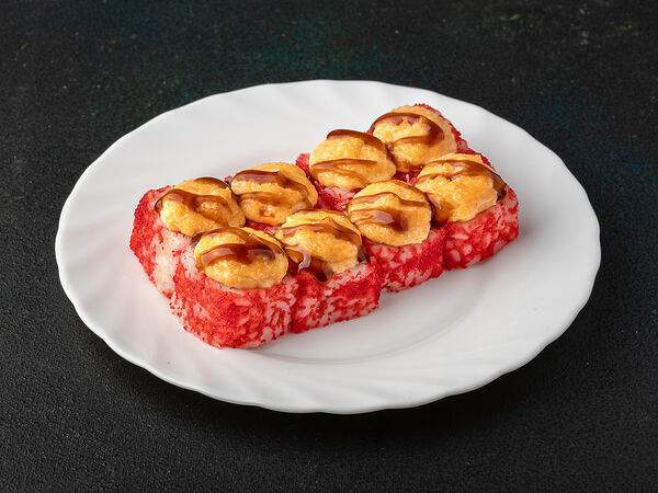 Orisushi - Запечённый ролл с форелью