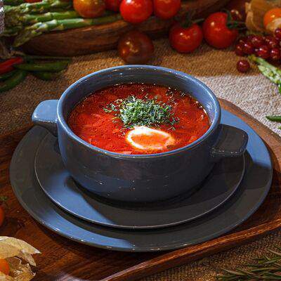 Кафе-пекарня Susser - Борщ с пампушками