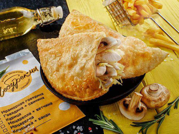 ЧебурекМи - Чебурек Сыр, грибы и курица