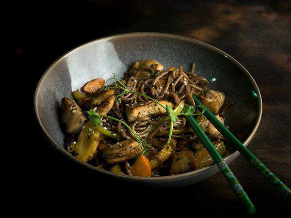 Foodmarket #FaceRoll - Соба с курицей