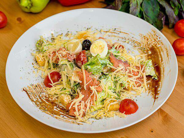 Булкин дом - Цезарь с семгой