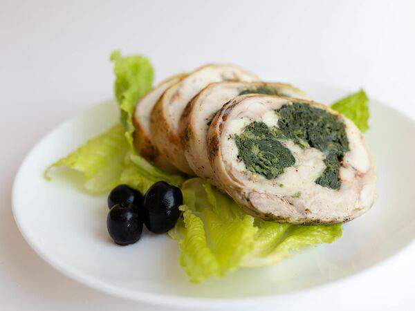 JOY.healthy.point - Куриный рулет со шпинатом