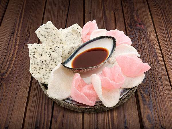 Тук-тук панда - Чипсы рисовые с соусом