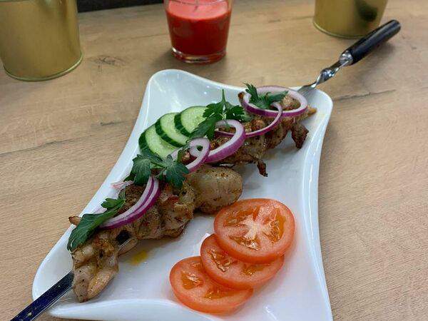 Yummy world - Шашлык из курицы