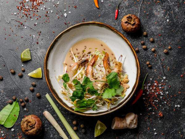 Spicy Band - Салат с креветками