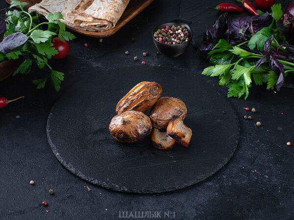 Шашлык №1 - Картошка с курдюком