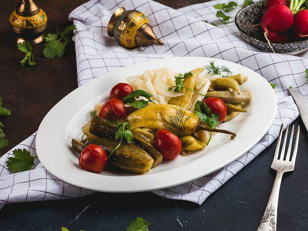 Оазис - Ассорти из маринованных овощей