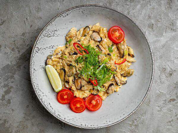 Сабай - Перанаканский омлет с мидиями от Шефа