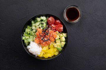 Sushiman - Поке с лососем