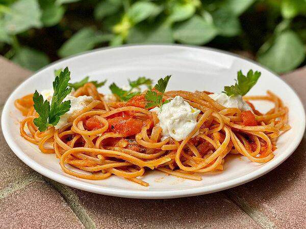 Barcarola - Интеграле с томатами и страчателлой