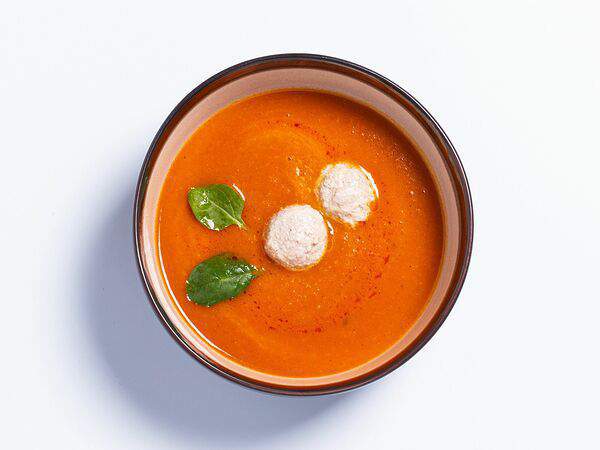 Берег - Суп-пюре Томатный с фрикадельками