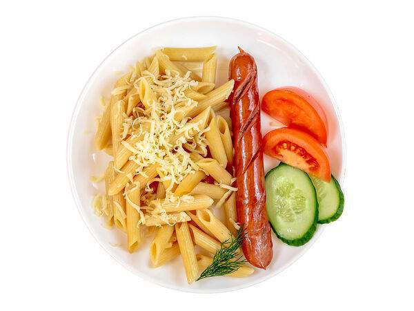 ЯркоЕда - Колбаска охотничья с гарниром